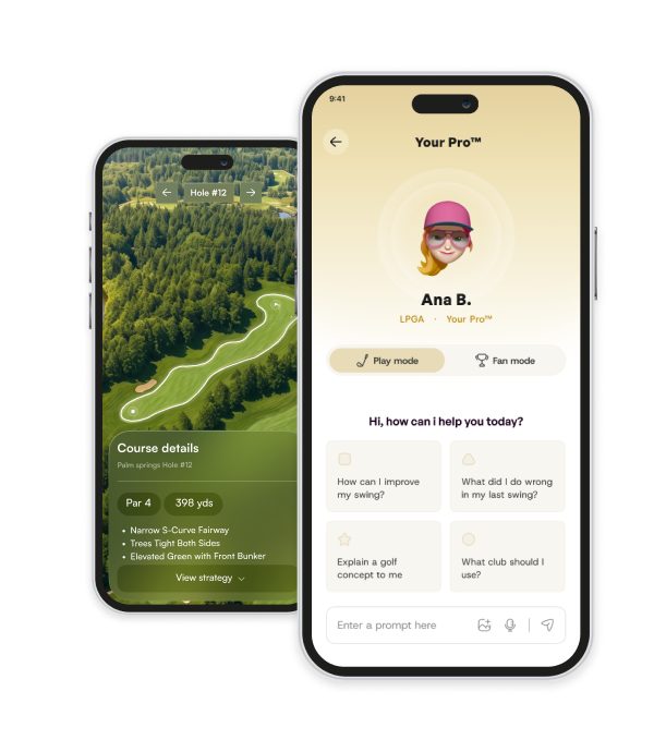 Golf mobile app